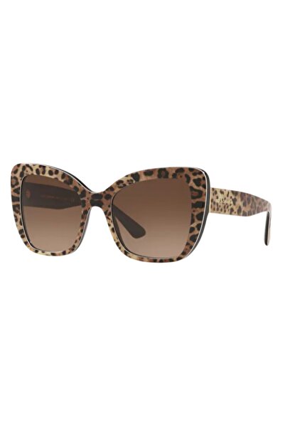 Dolce&Gabbana Hakkı Optik Dolce Gabbbana Dg 4348 3163/13 54-20 140 Leopard Pa...