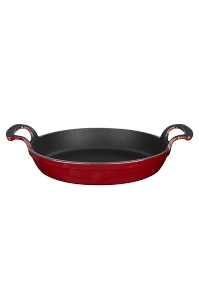 Lava Cast Iron Pan Pan 20 Cm Red + Wooden Spoon