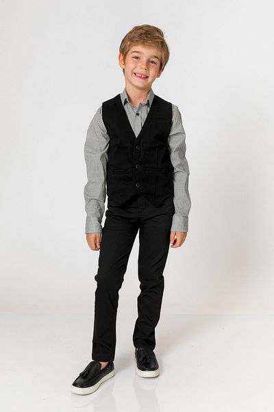 incity Boy's Black Vest