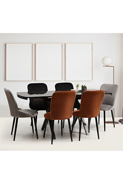 Eymense Suya 6 Sandalyeli Mutfak Masa Takımı