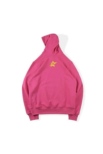 Benisengiydir Φούτερ με κουκούλα Unisex Pink Spider Pink World Wild Printed Oversize