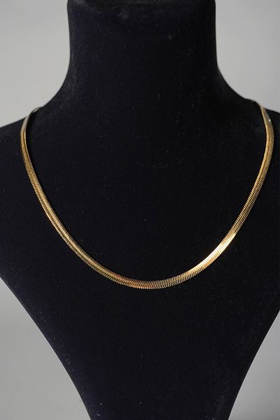 ZEY Steel Italian Chain Necklace
