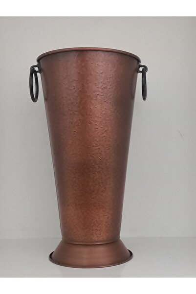 Genel Markalar Antik Bakır Eskitme Şemsiyelik Kova Vazo