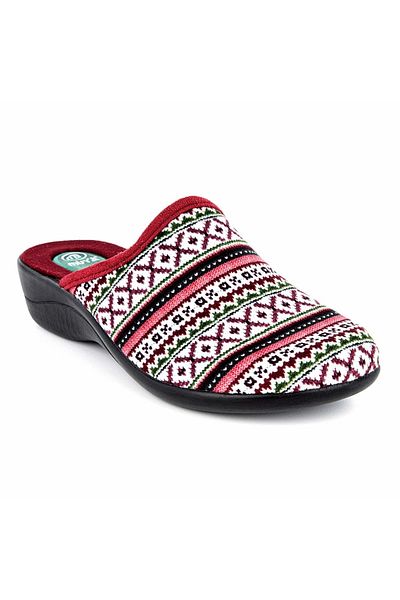 Muya Zip Anatomical Sole Gel Supported Women's Indoor Winter House Slippers