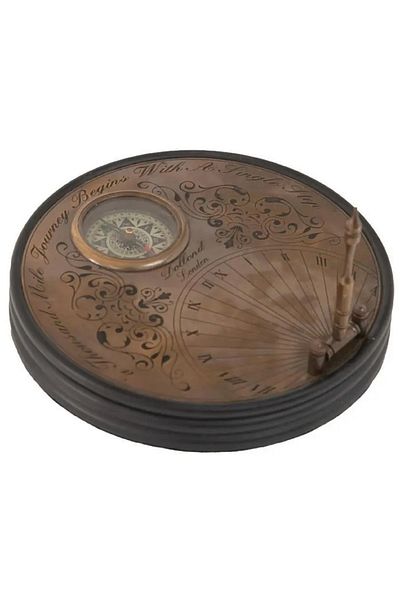 hediyepatronu Bronze Sundial And Compass