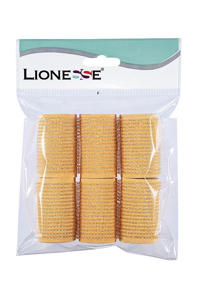 Lionesse Curler 1112 Sponge Orange 6 Pack 2 Pieces