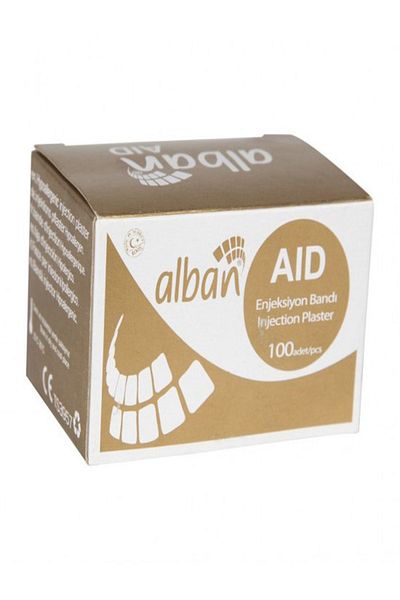 Alban Aid Point Injection Tape Package 500 Pieces