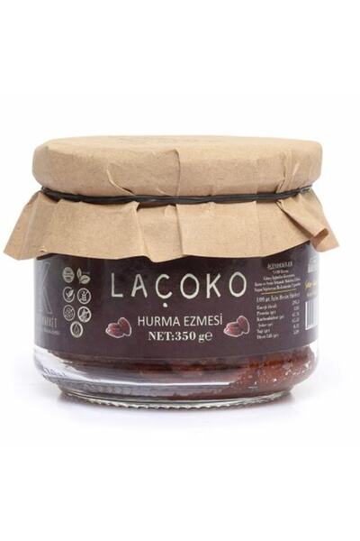 LAÇOKO 350 gram Şekersiz,katkısız,vegan, Doğal Hurma Ezmesi – Hurma Dolgusu- ...
