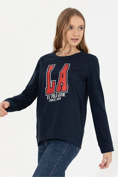 U.S. Polo Assn. Navy Blue Women's Sweatshirt