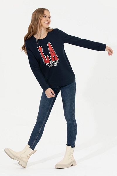U.S. Polo Assn. Navy Blue Women's Sweatshirt