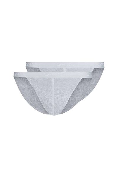 Skiny Herren Tanga-Slip, 2er Pack - Cotton Retro, Unterhose, Feinripp, Baumwolle