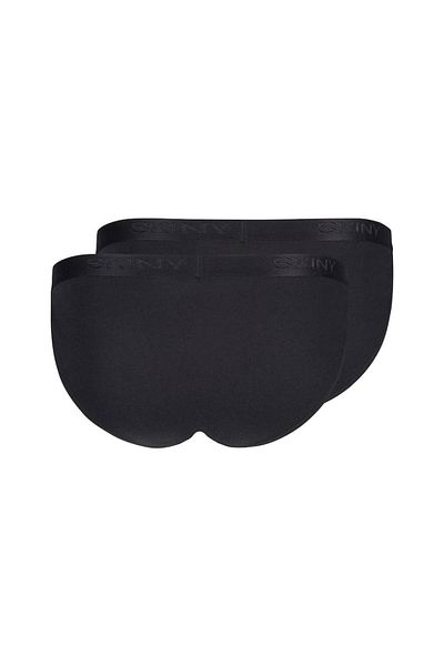 Skiny 2er-Pack Herren-Tanga-Slip – Baumwolle Retro, Unterhose, Feinripp, Baumwolle