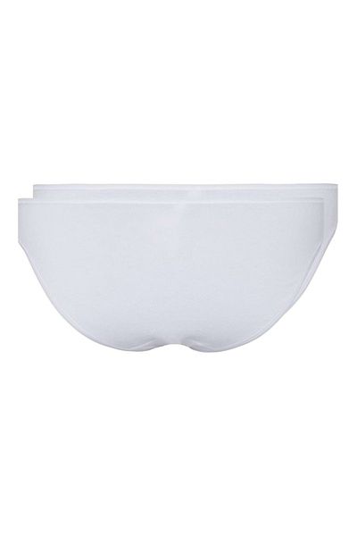 Skiny Damen Rio Slip-Bikini-Abdeckung – 2er-Pack, Baumwolle, dehnbar, Basic
