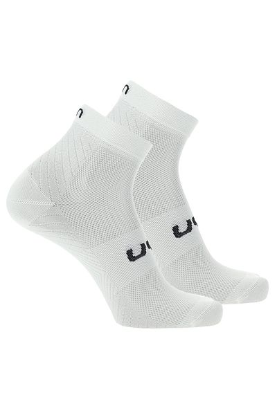 UYN Unisex Quarter Socken, 2er Pack - Essential Low Cut Socken, Logo, einfarbig
