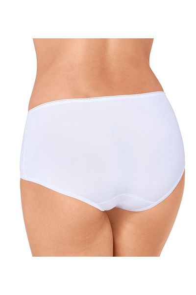 SLOGGI Damen Slip Midi, 6er Pack - 24/7 Mikrofaser, einfarbig