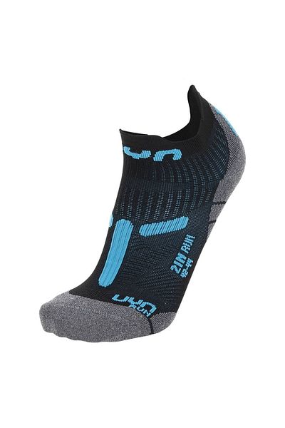 UYN Herren Running Sneaker Socken - 2IN Socken, Socken, Polyamid, Logo