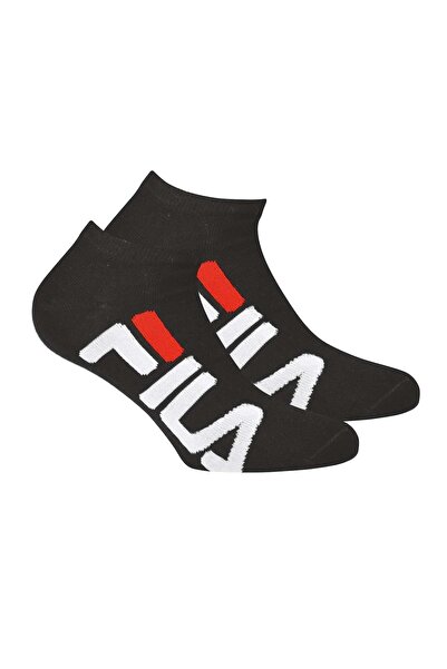FILA Unisex, 2 Paar Socken - Invisible Sneakers, Logo, einfarbig