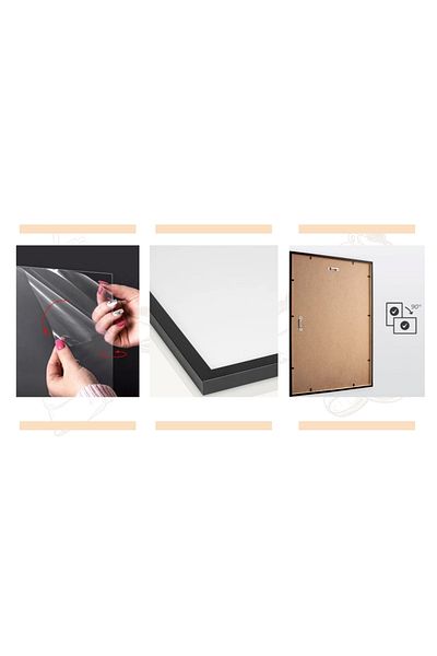 Mitra Clock 50x70 Frame Photo Frame Puzzle Frame Jersey Frame
