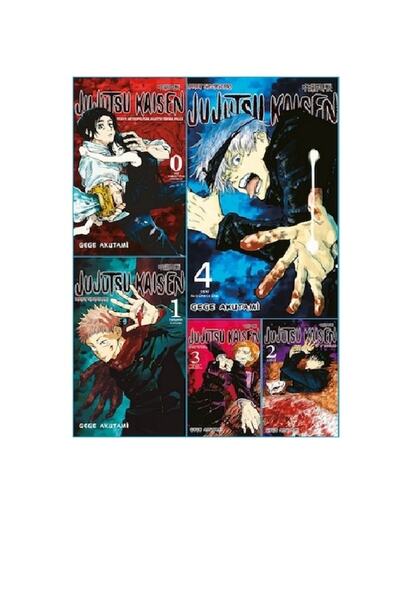 Gerekli Şeyler Jujutsu Kaisen Cilt 0 - 4 Manga (5 Kitap)
