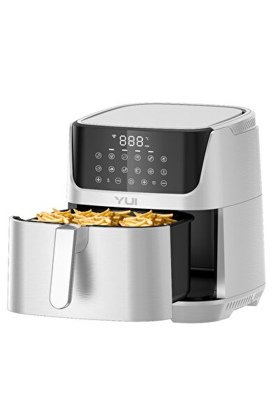 Yui M25 Maxifry Pro 5.5 Lt. Smart Dokunmatik Airfryer Sıcak Hava Fritöz Beyaz(YUI TURKİYE GARANTİLİ)
