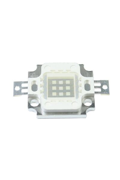 LEDONLİNE 12v 10w Power Led Çipi Mavi Işık 10 Watt Projektör Cob Ledi 900lm