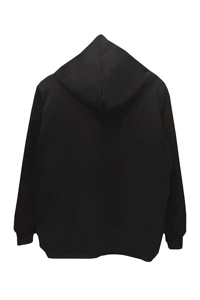 Olympus plus Hanorac oversize unisex Rock Music Slayer negru cu glugă