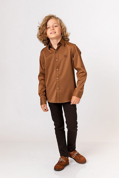 incity Boy's Brown Trousers