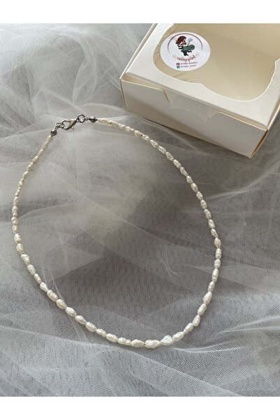 Vintagepearl Arpa Model Kum Inci Kolye