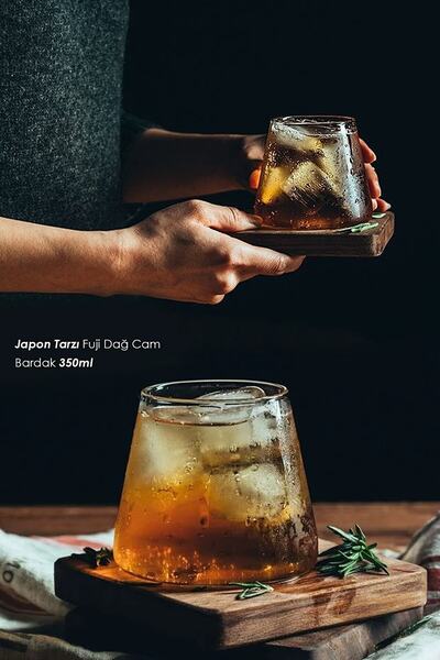 Seram Collection Isıya Dayanıklı Sunum Ve Meyve Suyu Bardağı Japon Tarzı Fuji...