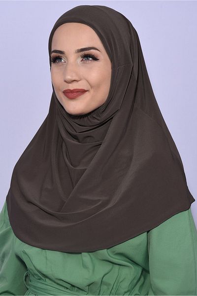 Ns nowascarf Practical Hijab Mink with Bonnet