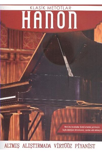 Kitapbulan İthal Kitap Klasik Metotlar Hanon