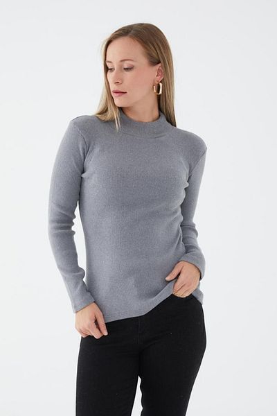 Aslında Look Ribbed Long Sleeve Lycra Flexible Bady