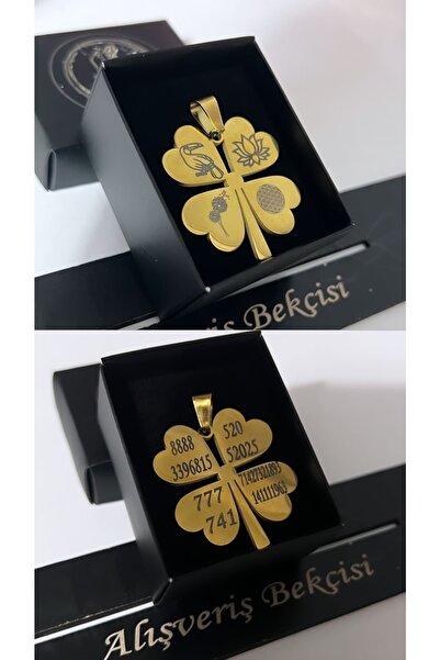 Alışveriş Bekçisi Tukan Kuşu,lotus Çiçeği, Karahindibağ, Yaşam Çiçeği Ve Sayı Sekanslı Çelik Plaka Kolye Ucu