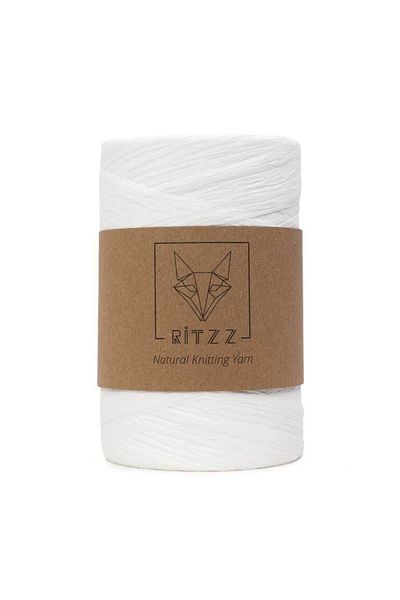 Ritzz Μαλακό σχοινί Raffia White 001