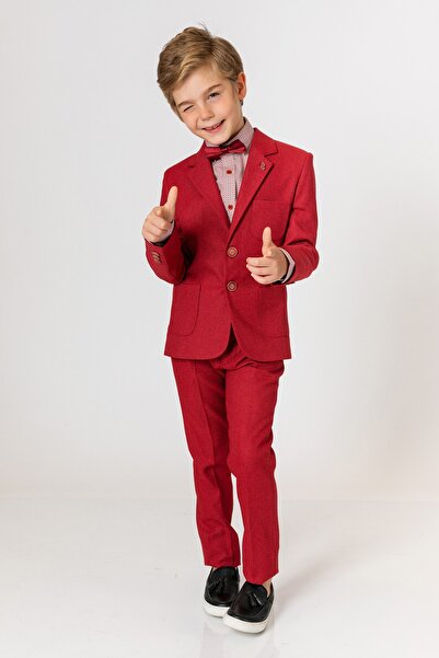 incity Boy's Claret Red Jacket