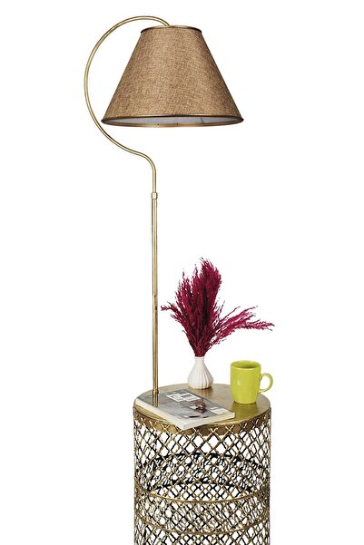 MG HOME Tasarım Sehpalı Lambader Modern Lambader Köşe Aydınlatma