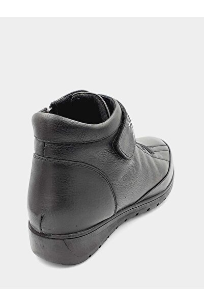 Voyager 7118 Kadın Anne Hakiki Deri Ortopedik Bilekli Kışlık Günlük Bot