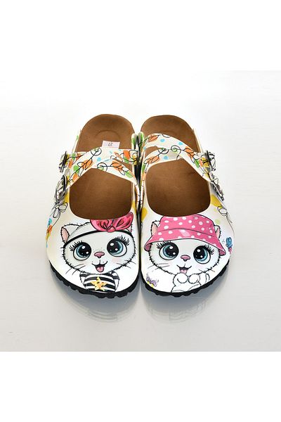 azizsahinshoes 6301 Παντόφλες Sabo Cat Cross με Καπέλο