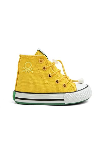 Benetton | Bn-30817- 3394 Yellow - Children's Sneakers