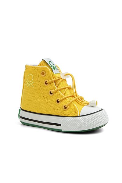 Benetton | Bn-30817- 3394 Yellow - Children's Sneakers