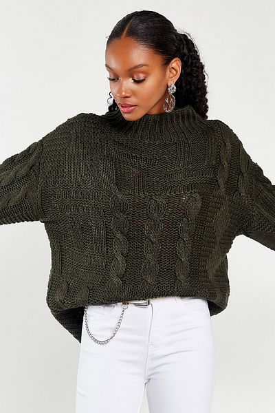 Hopoi Turtleneck Casual Women's Sweater