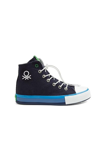 Benetton Bn-30193 3394 Dark Navy Blue Children's Sneakers