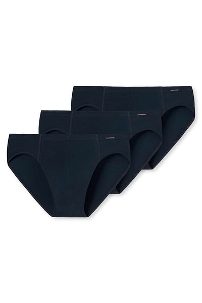 Schiesser Herren Slip 3er Pack - Supermini, Rio-Slip, Essentials, Cotton Stretch