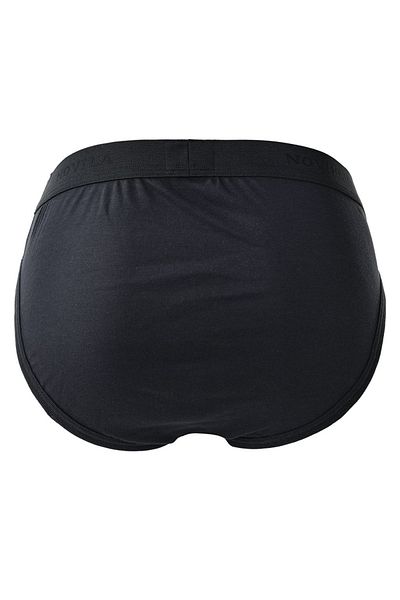 NOVILA Herren Sport-Slip - Natural Comfort, Feininterlock, Logo-Bund