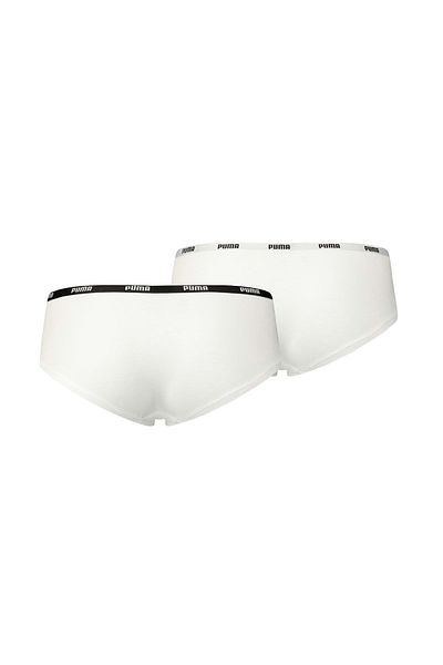 Puma Damen Hipster – Kultiger, weicher Baumwoll-Modal-Stretch, 2er-Pack