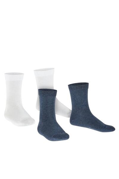 FALKE Kinder Socken, 2er Pack - Happy, Kurzsocken
