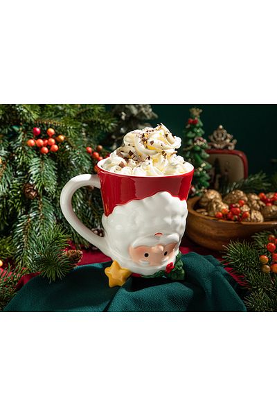 English Home Kind Santa Dolomite Mug 300 ml Colorful