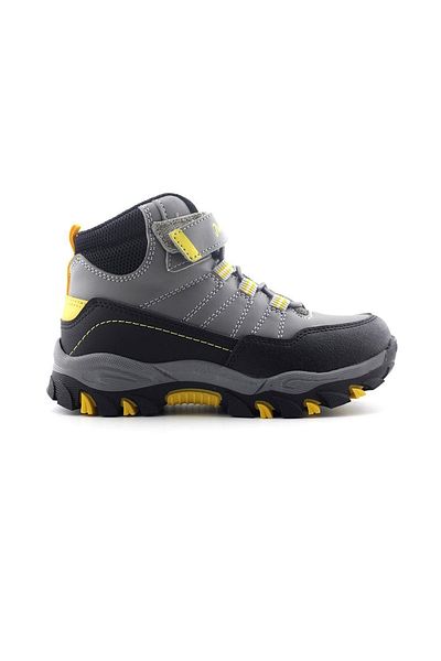 Jump 27788 Kids Sports Boots Gray Neon Green