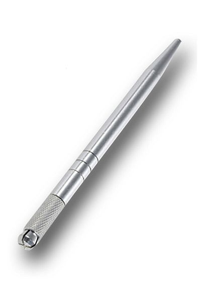 Prime Single Head Silver Microblading Manual Pen for Permanent Makeup
