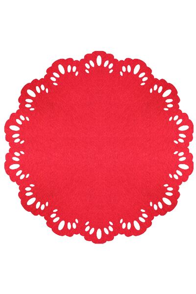 Lora Davet Ρομαντικό Αμερικάνικο Σερβίτσιο (2 ΤΕΜΑΧΙΑ) Κόκκινο 16547